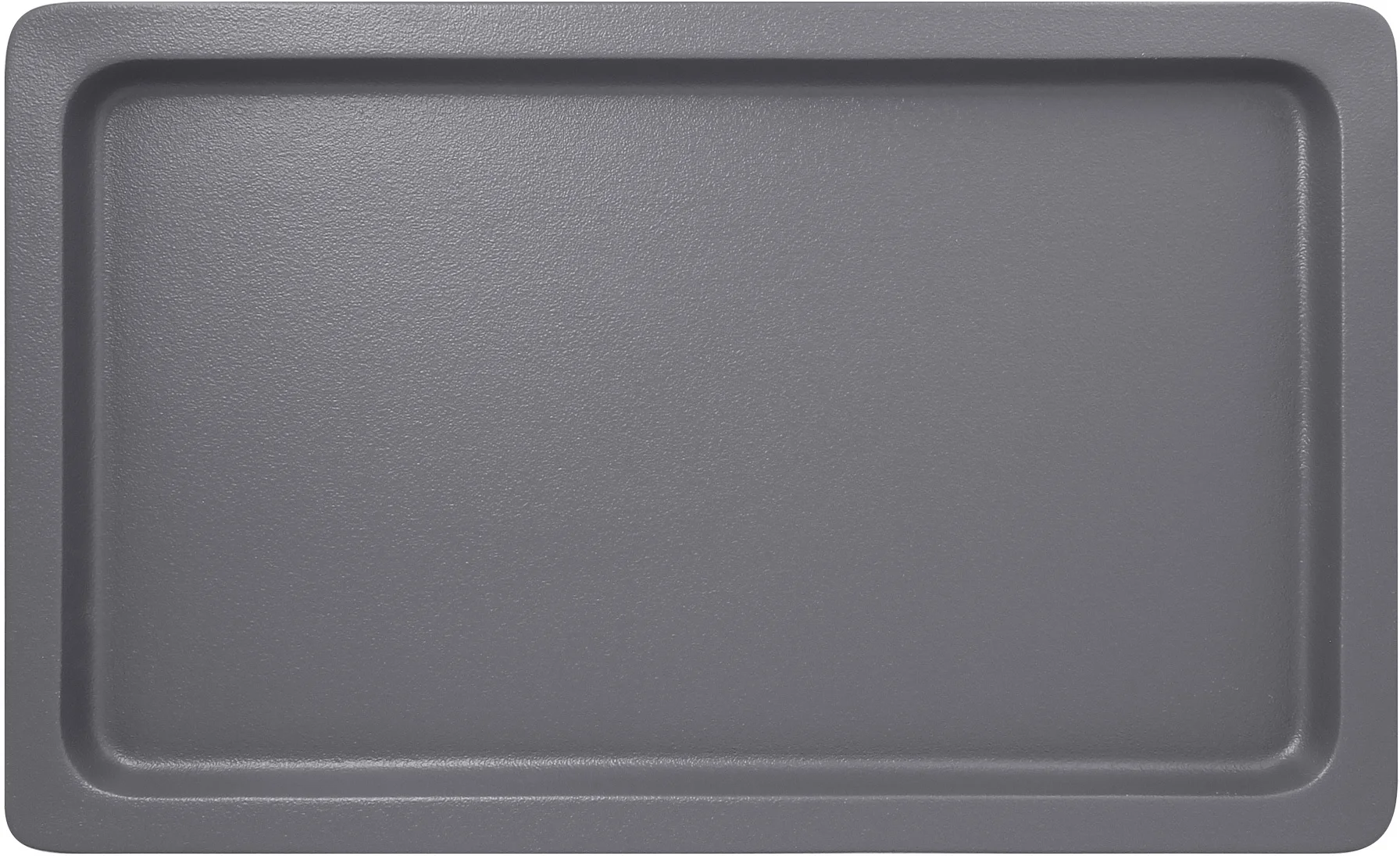 Pojemnik GN 1/1 wys. 2,2 cm z porcelany szary mat - RAK PORCELAIN