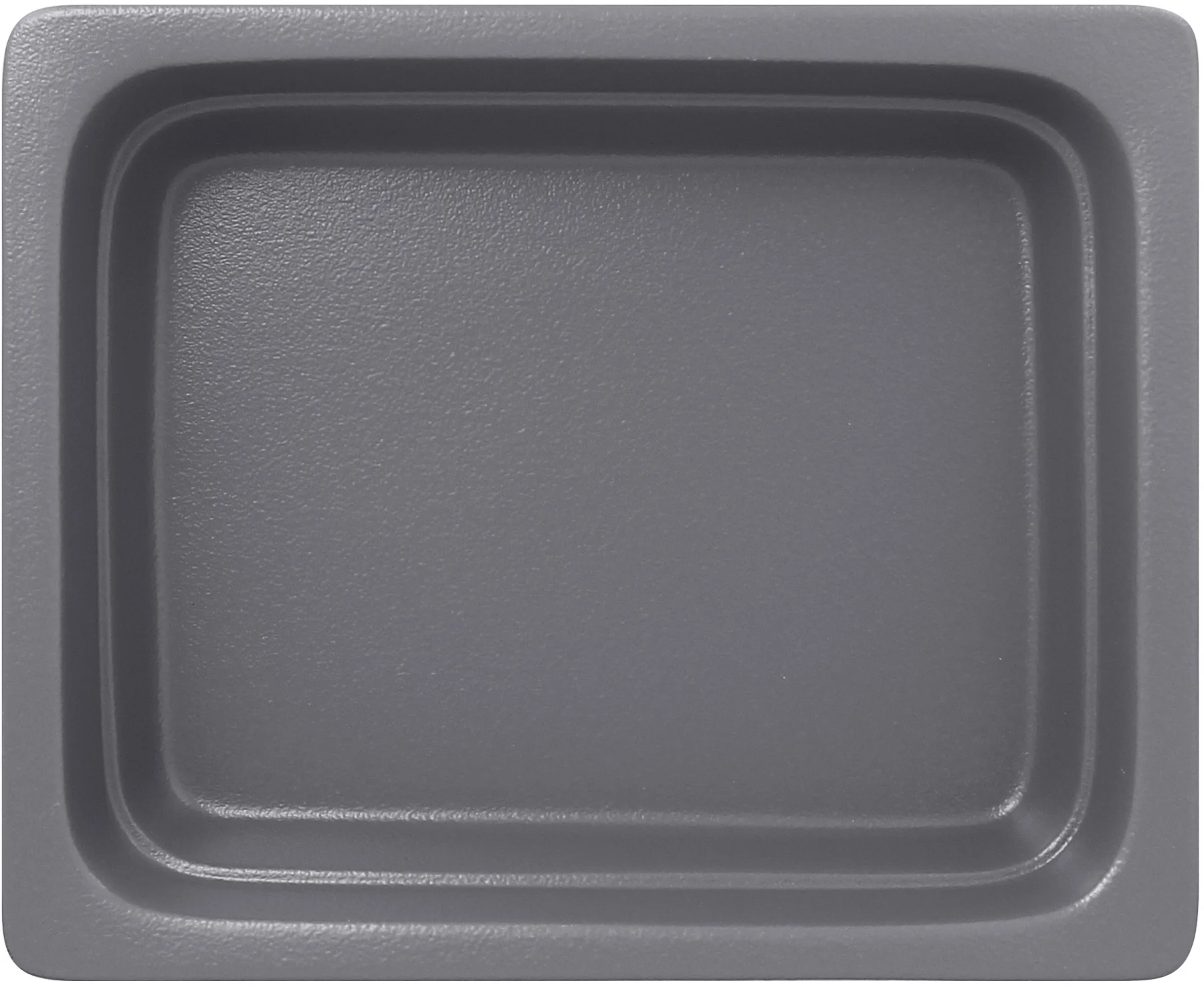 Pojemnik GN 1/2 wys. 6,5 cm z porcelany szary mat - RAK PORCELAIN