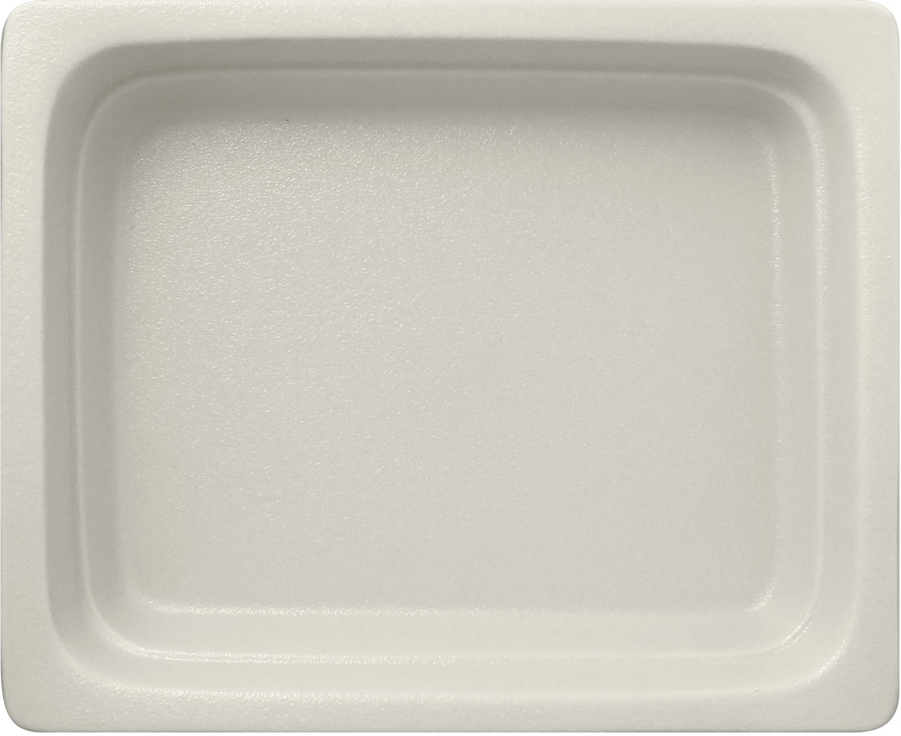 Pojemnik GN 1/2 wys. 6,5 cm z porcelany biały mat - RAK PORCELAIN