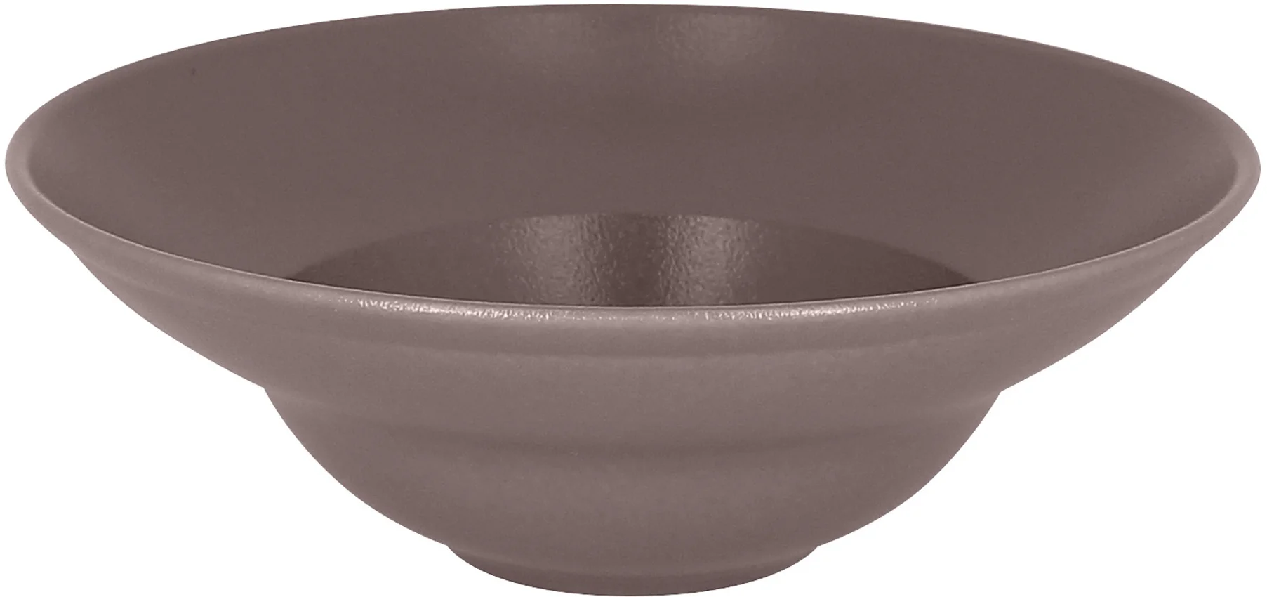 Talerz głęboki wysoki brązowy 23 cm NEOFUSION MELLOW - RAK PORCELAIN
