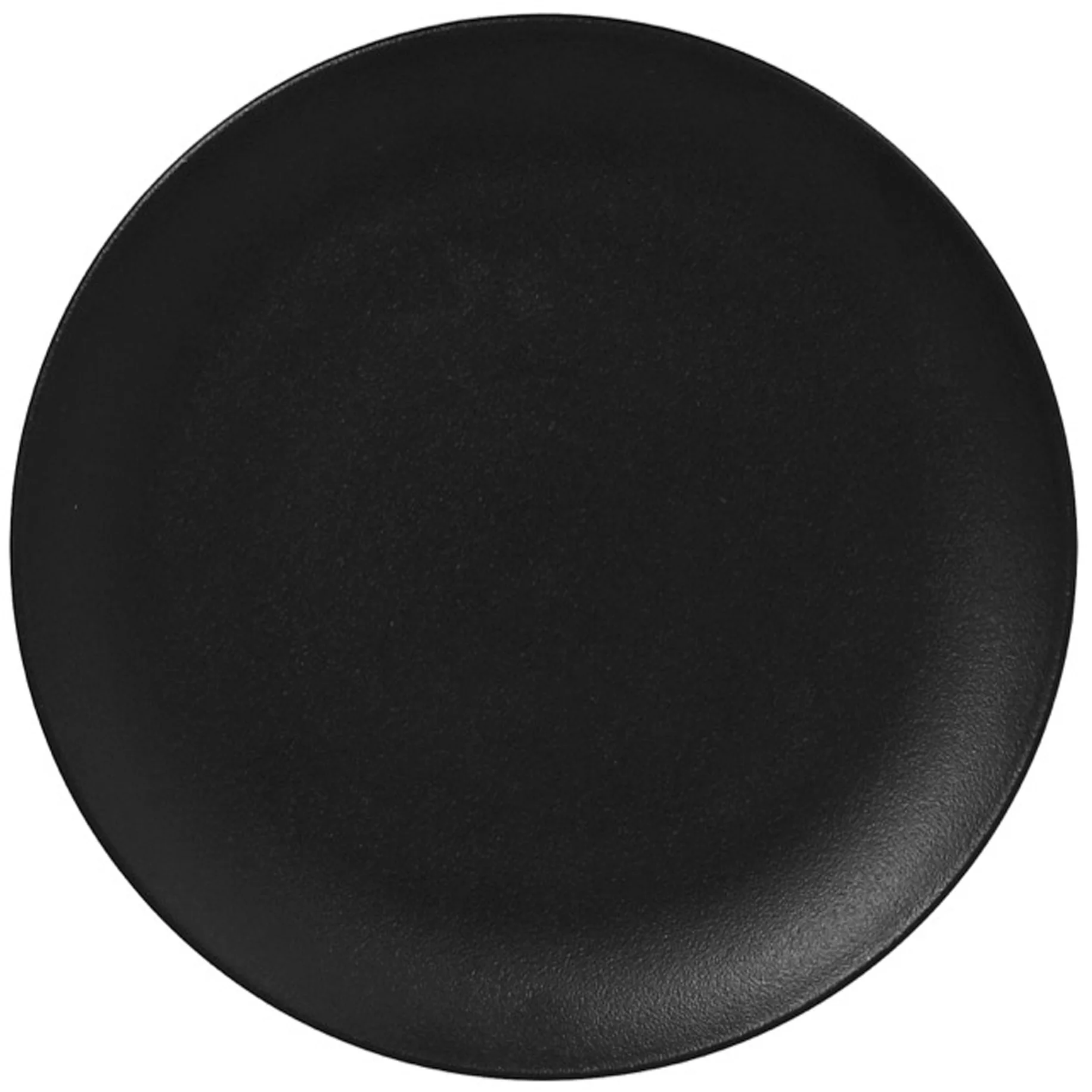 Talerz płaski Nano Volcano 15 cm czarny NEOFUSION  - RAK PORCELAIN