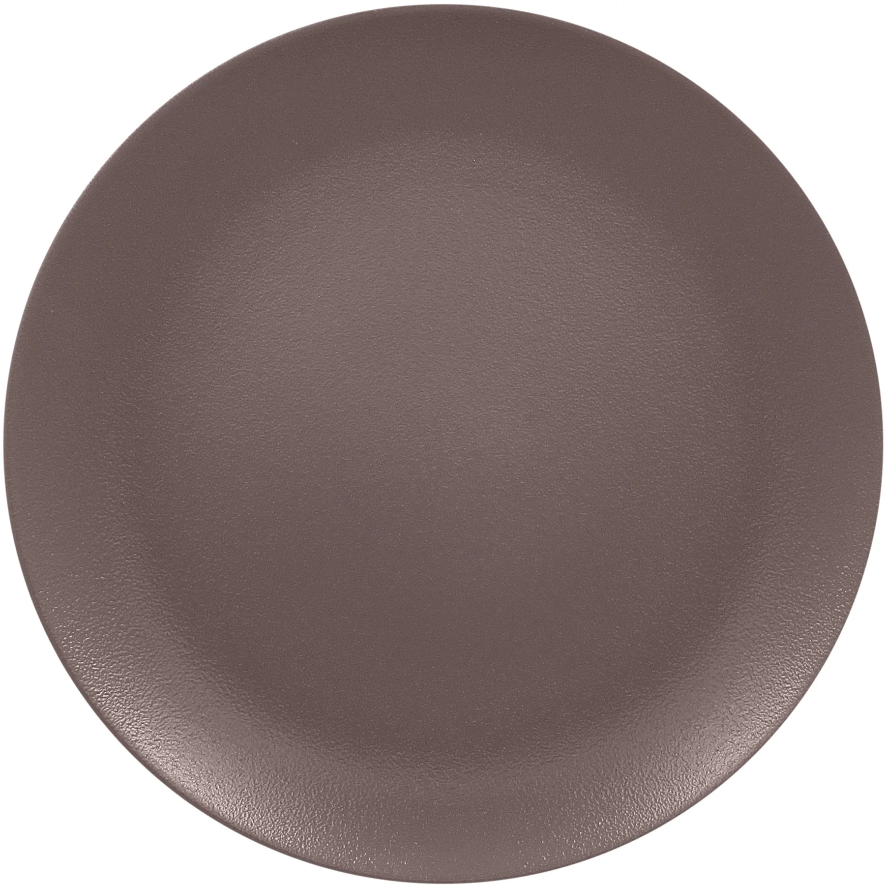 Talerz płaski brązowy 24 cm NEOFUSION MELLOW - RAK PORCELAIN