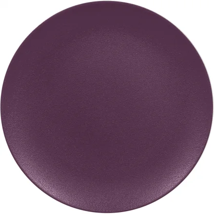 Talerz płaski fioletowy 24 cm NEOFUSION MELLOW - RAK PORCELAIN
