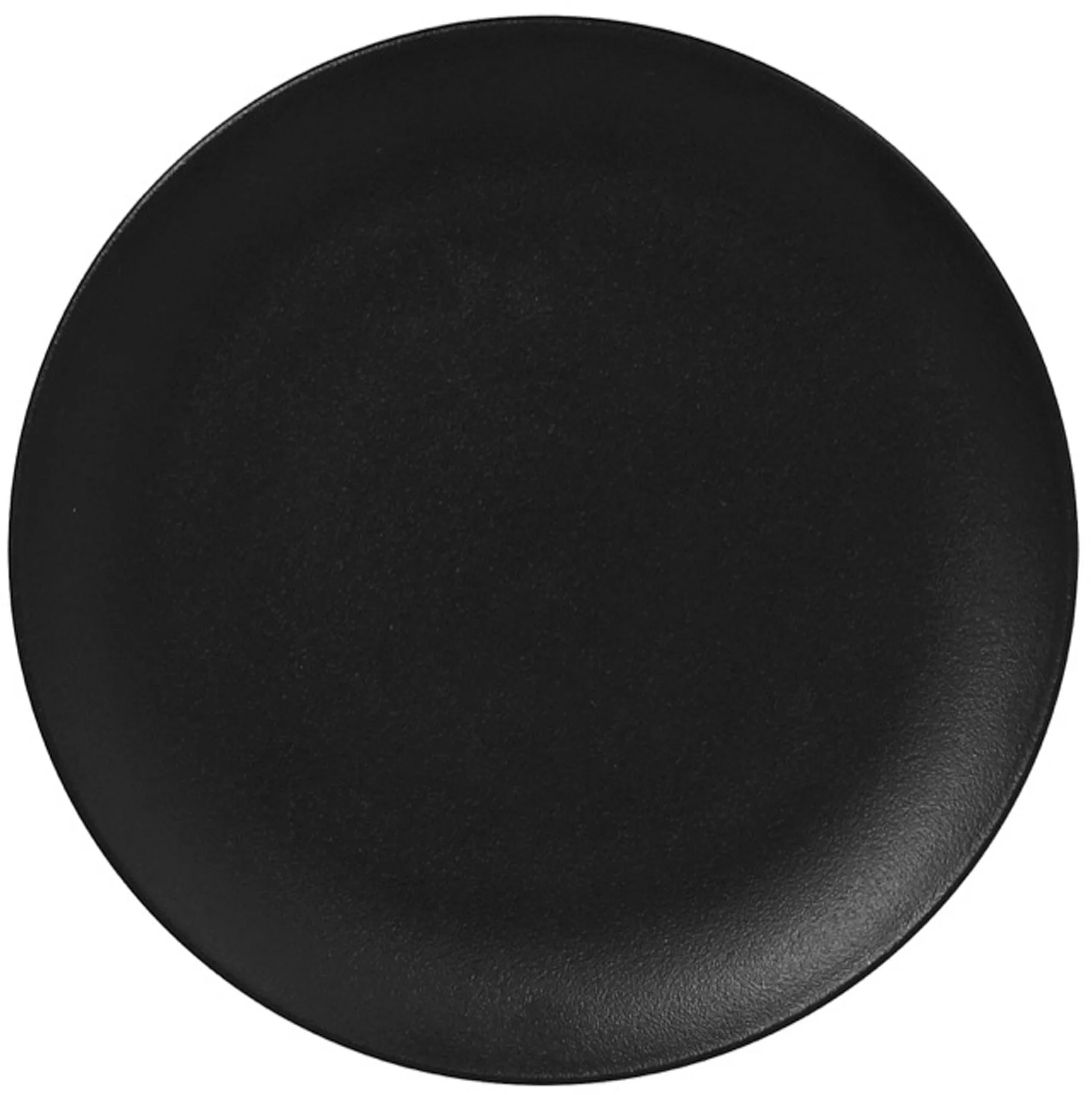 Talerz płaski Nano Volcano 27 cm czarny NEOFUSION  - RAK PORCELAIN