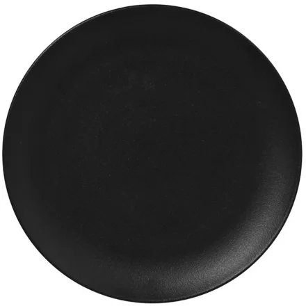 Talerz płaski Nano Volcano 31 cm czarny NEOFUSION - RAK PORCELAIN
