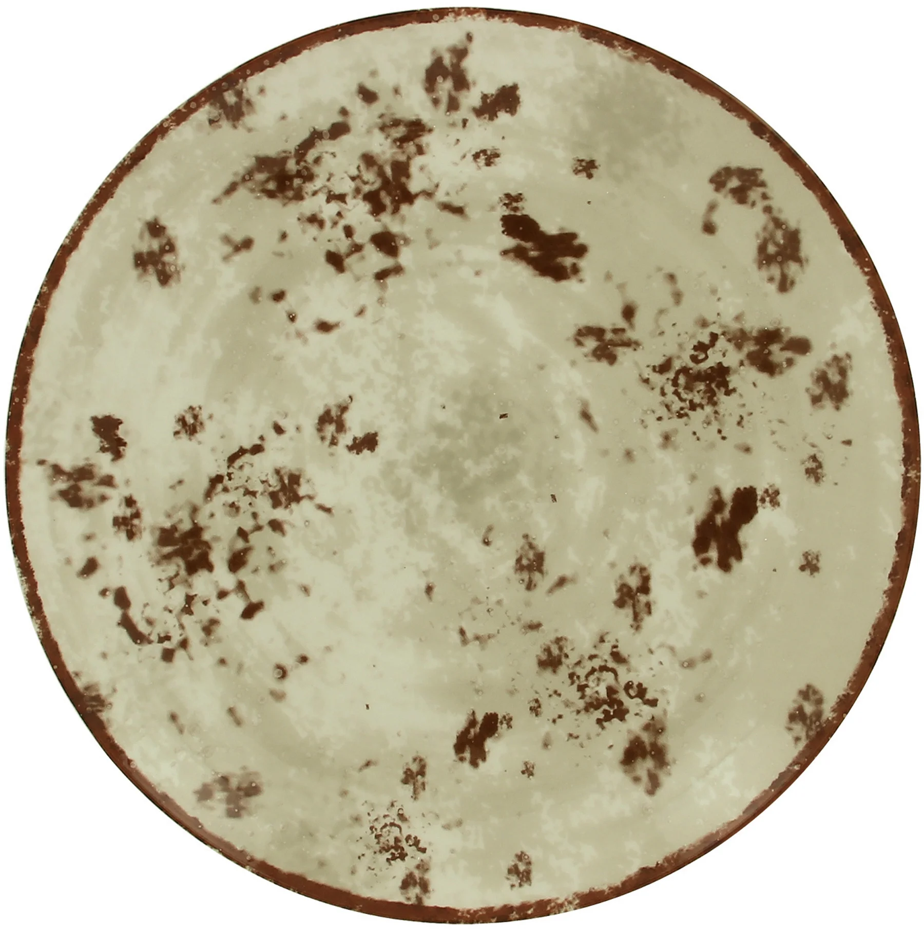 Talerz płaski okrągły 31 cm  szary PEPPERY  - RAK PORCELAIN