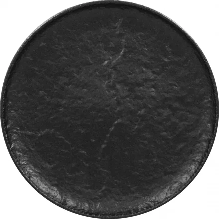 Talerz płaski 15 cm czarny ROKS – RAK PORCELAIN