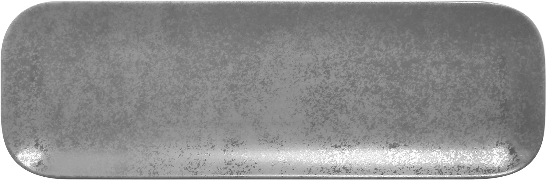 Talerz prostokątny 33x11 cm szary SHALE – RAK PORCELAIN 