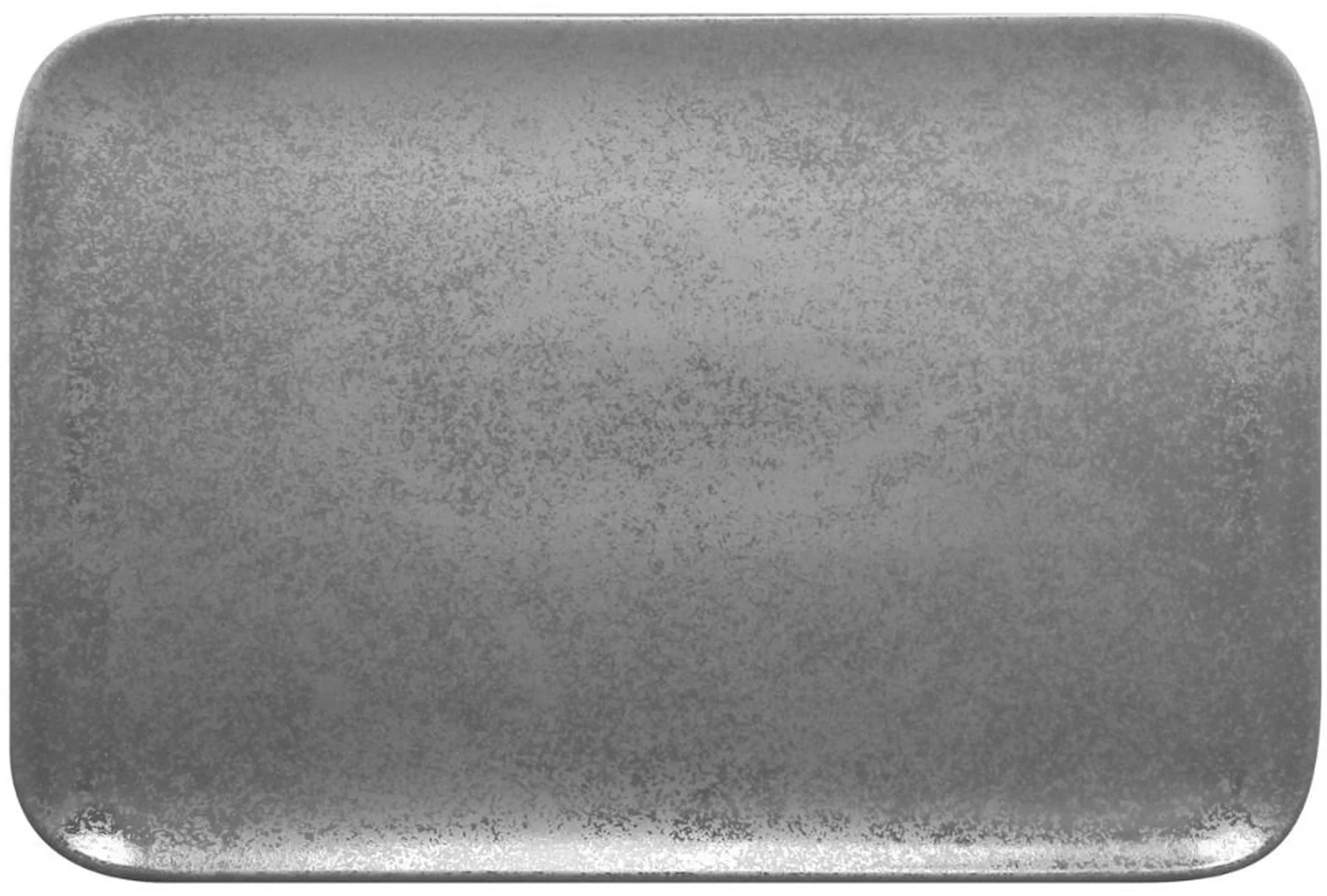Talerz prostokątny 33x20 cm szary SHALE – RAK PORCELAIN 