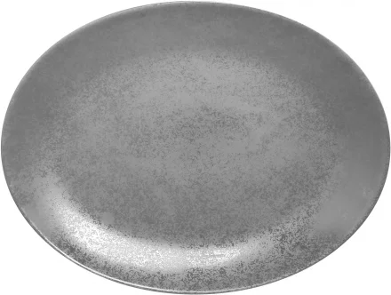 Talerz owalny 36 cm szary SHALE – RAK PORCELAIN