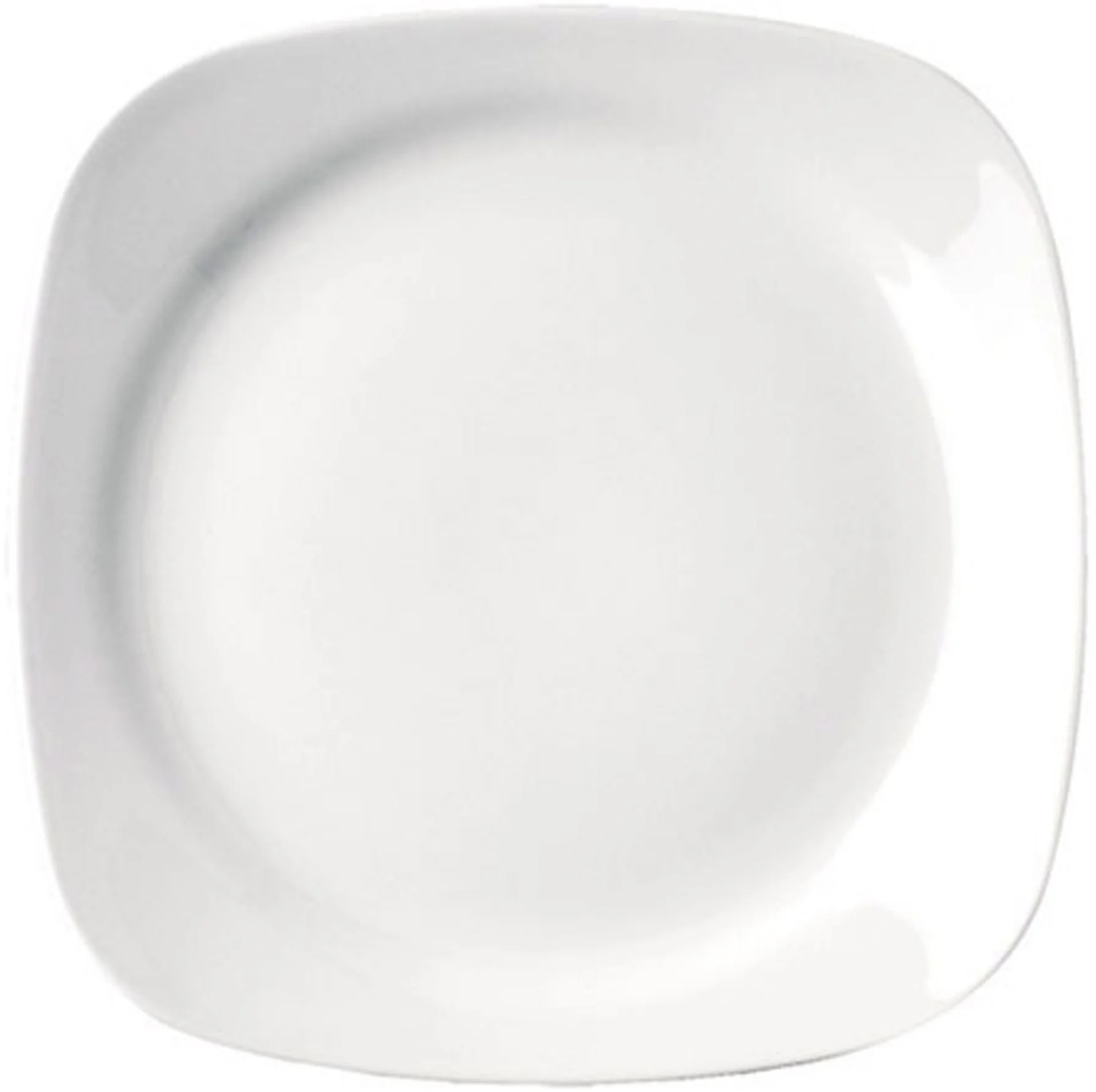 Talerz płaski kwadratowy 24 cm SKA  - RAK PORCELAIN