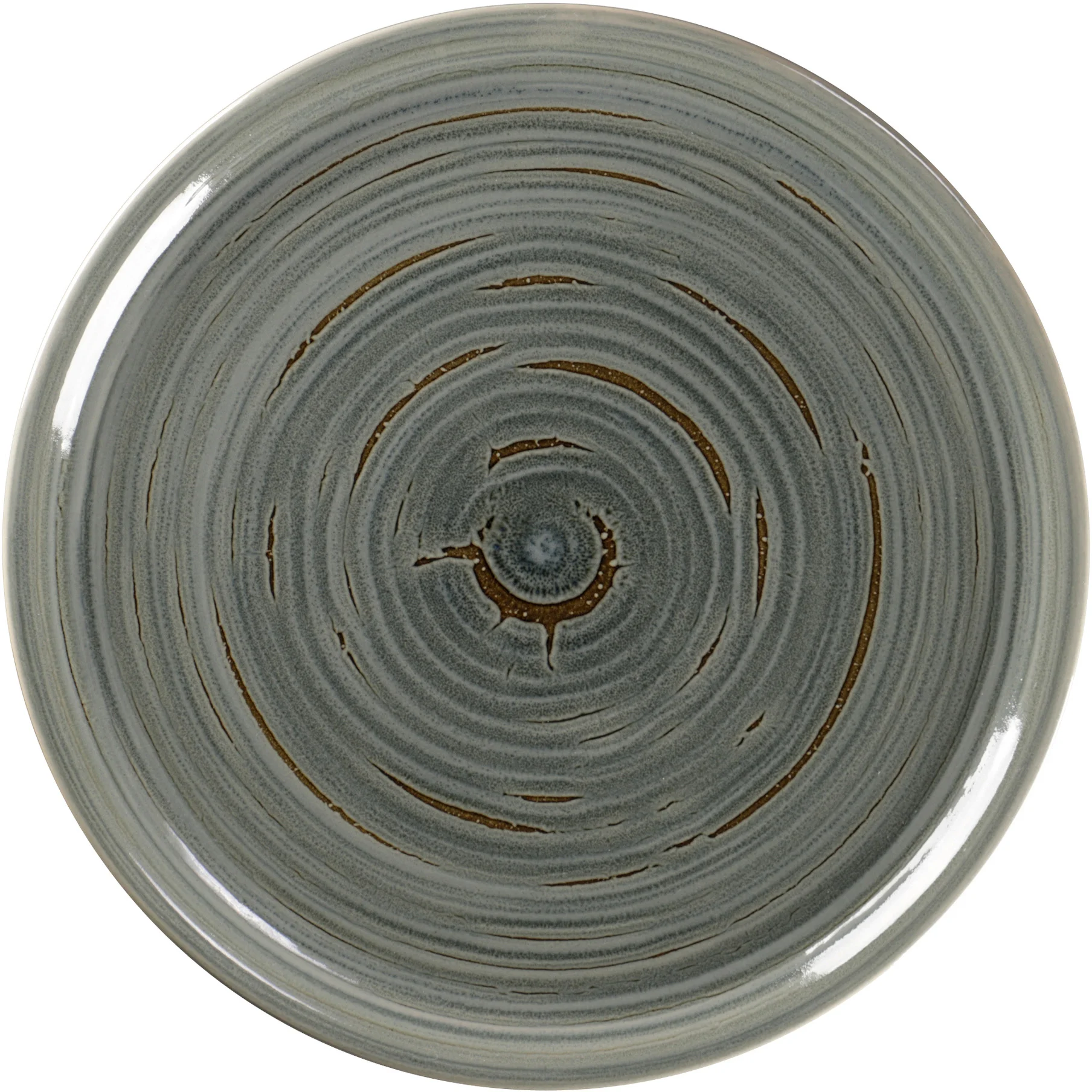 Talerz do pizzy  33 cm zielony SPOT - RAK PORCELAIN