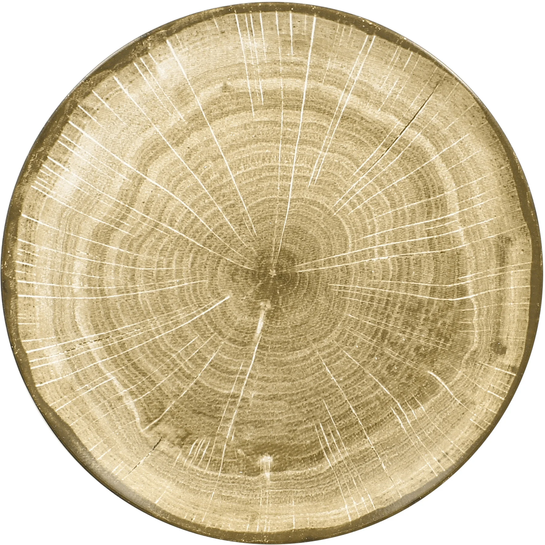 Talerz płaski brązowy 29 cm WOODART  - RAK PORCELAIN