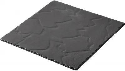 Talerz kwadratowy 25 x 25 cm BASALT - REVOL