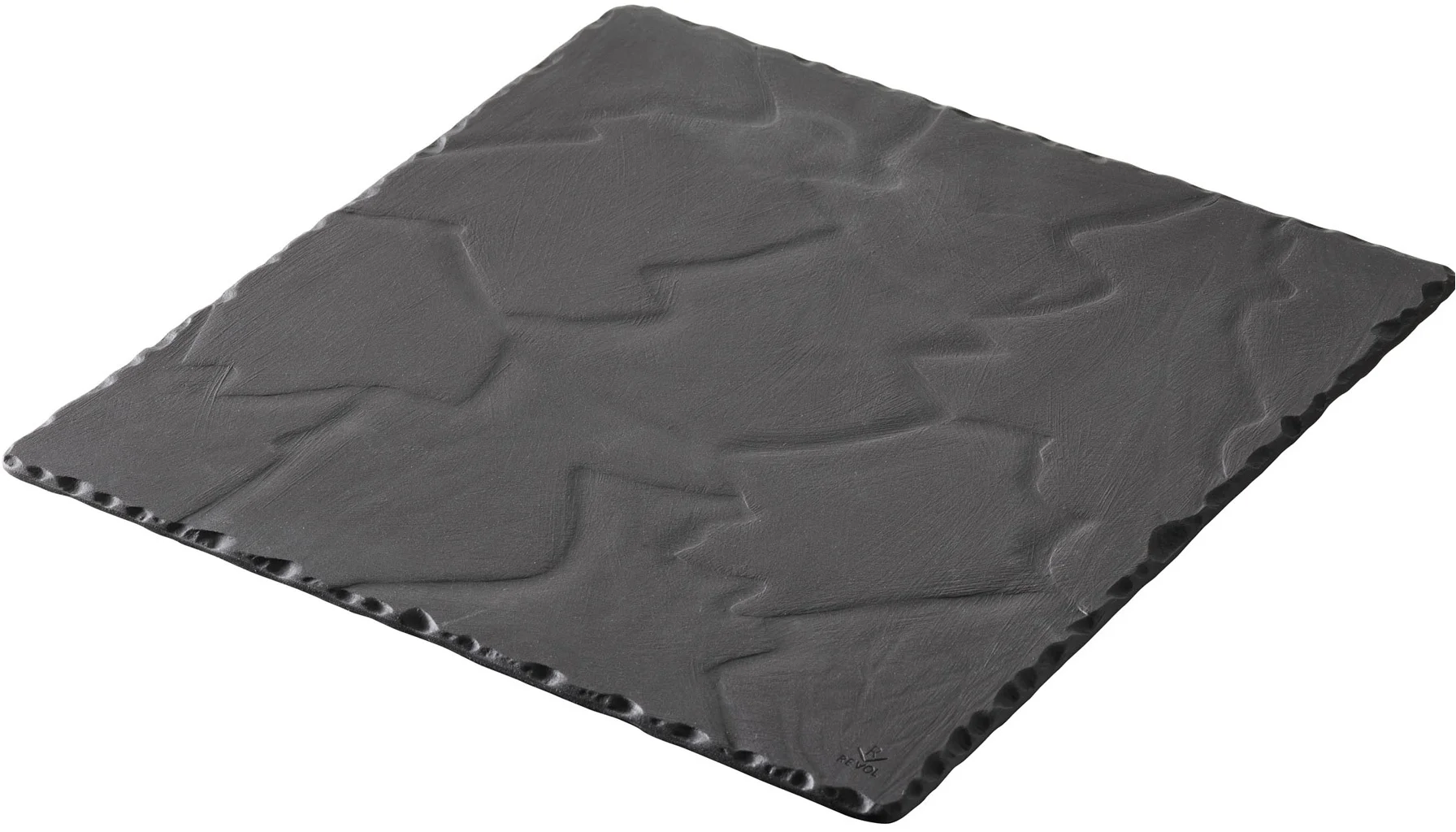 Talerz kwadratowy 20 x 20 cm BASALT - REVOL