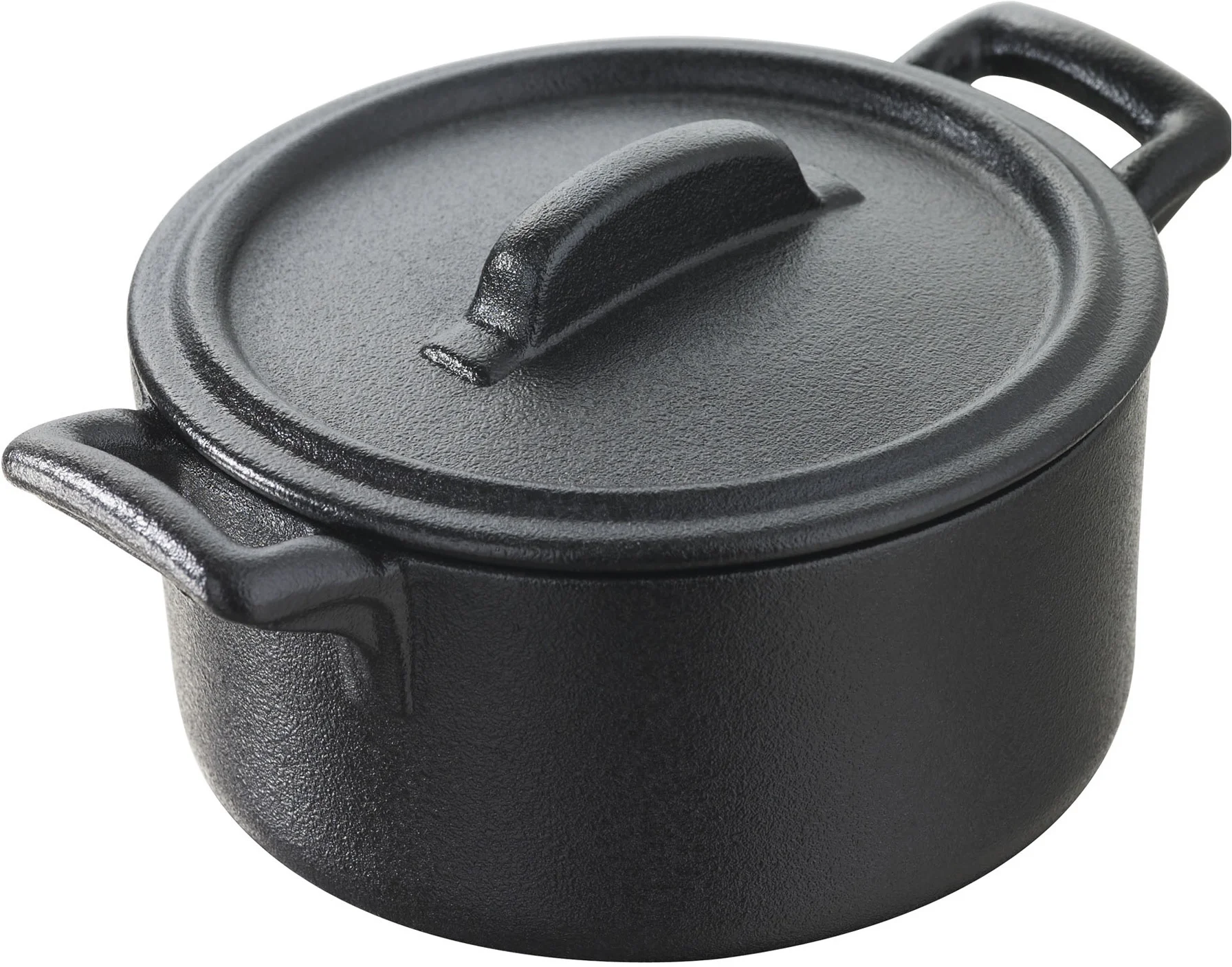 Garnuszek z pokrywą 200 ml BELLE CUISINE NOIR - REVOL
