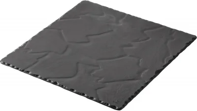 Talerz kwadratowy 30 x 30 cm BASALT - REVOL