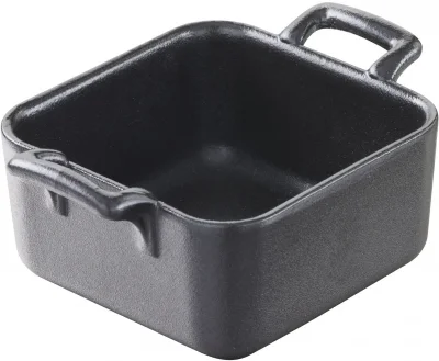 Mini naczynie kwadratowe 7 x 7 cm BELLE CUISINE NOIR - REVOL