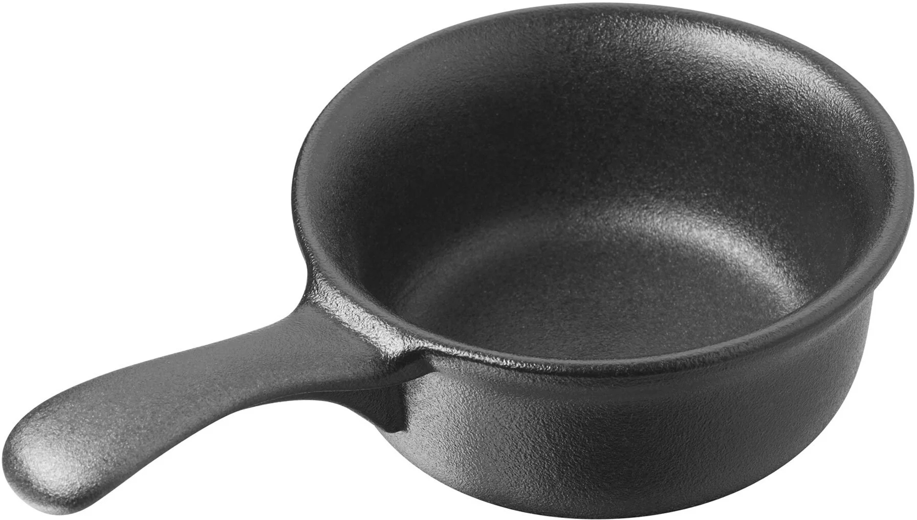 Porcelanowa mini patelnia czarna  200 ml BELLE CUISINE NOIR - REVOL