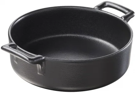 Garnek płaski 290 ml BELLE CUISINE NOIR - REVOL