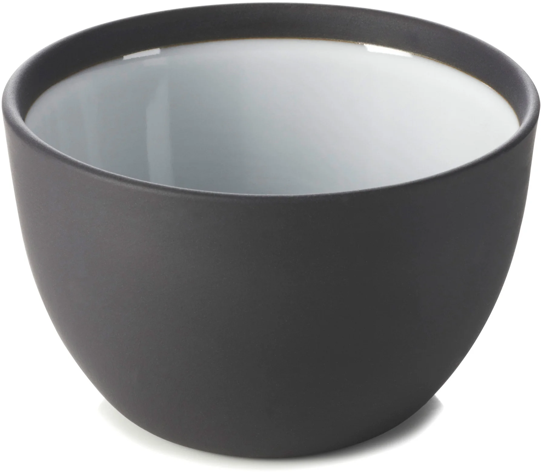 Miska mała 11 cm biało-czarna SOLID - REVOL