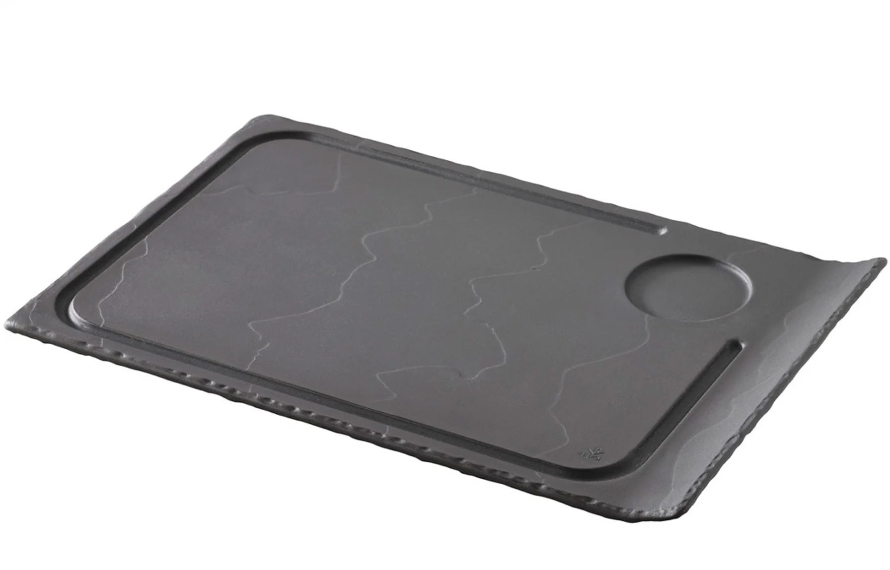 Talerz z wycięciem na kubek 33 x 22 cm BASALT - REVOL