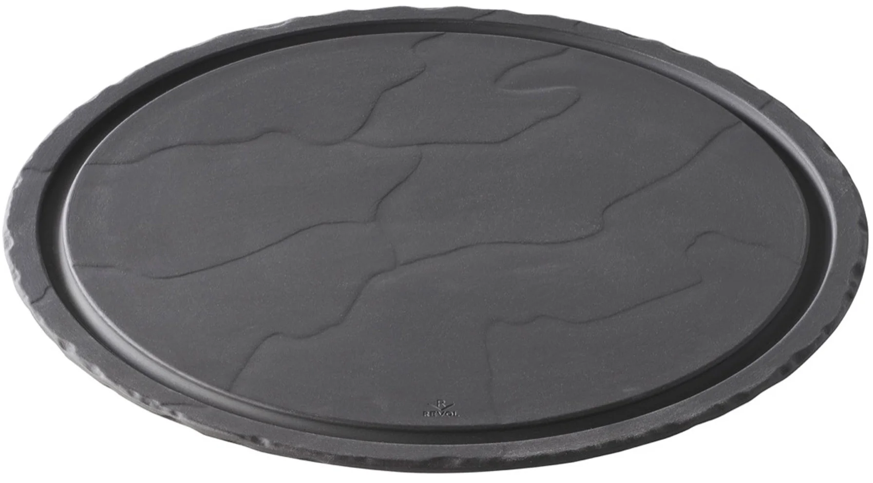Łupek okrągły 30 cm BASALT - REVOL