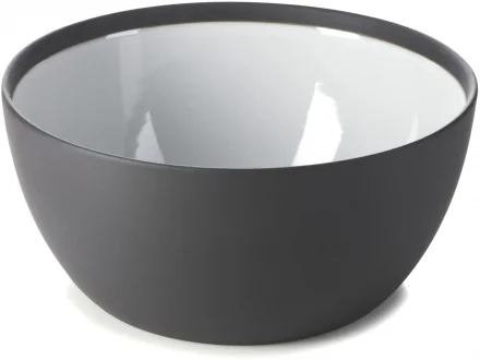 Miska 20 cm biało-czarna SOLID - REVOL