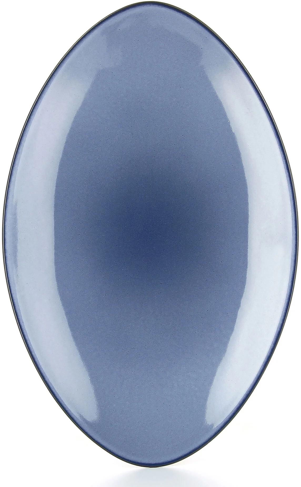 Talerz owalny 35 x 22,3 cm niebieski EQUINOXE - REVOL
