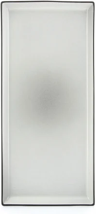 Talerz prostokątny 32,5 x 15 cm szary EQUINOXE - REVOL