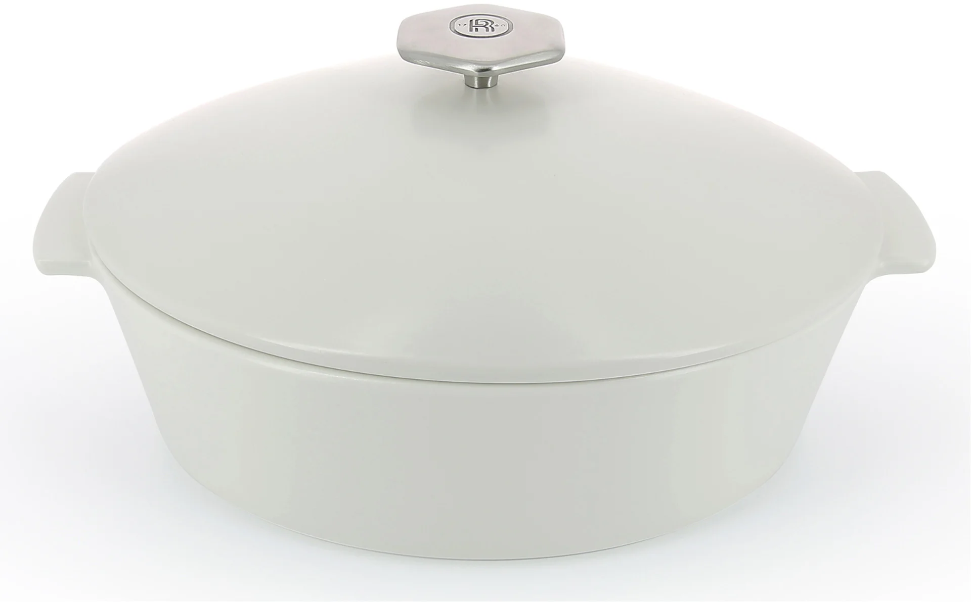 Garnek owalny z pokrywką, 3,5 l Satin white REVOLUTION 2 - REVOL