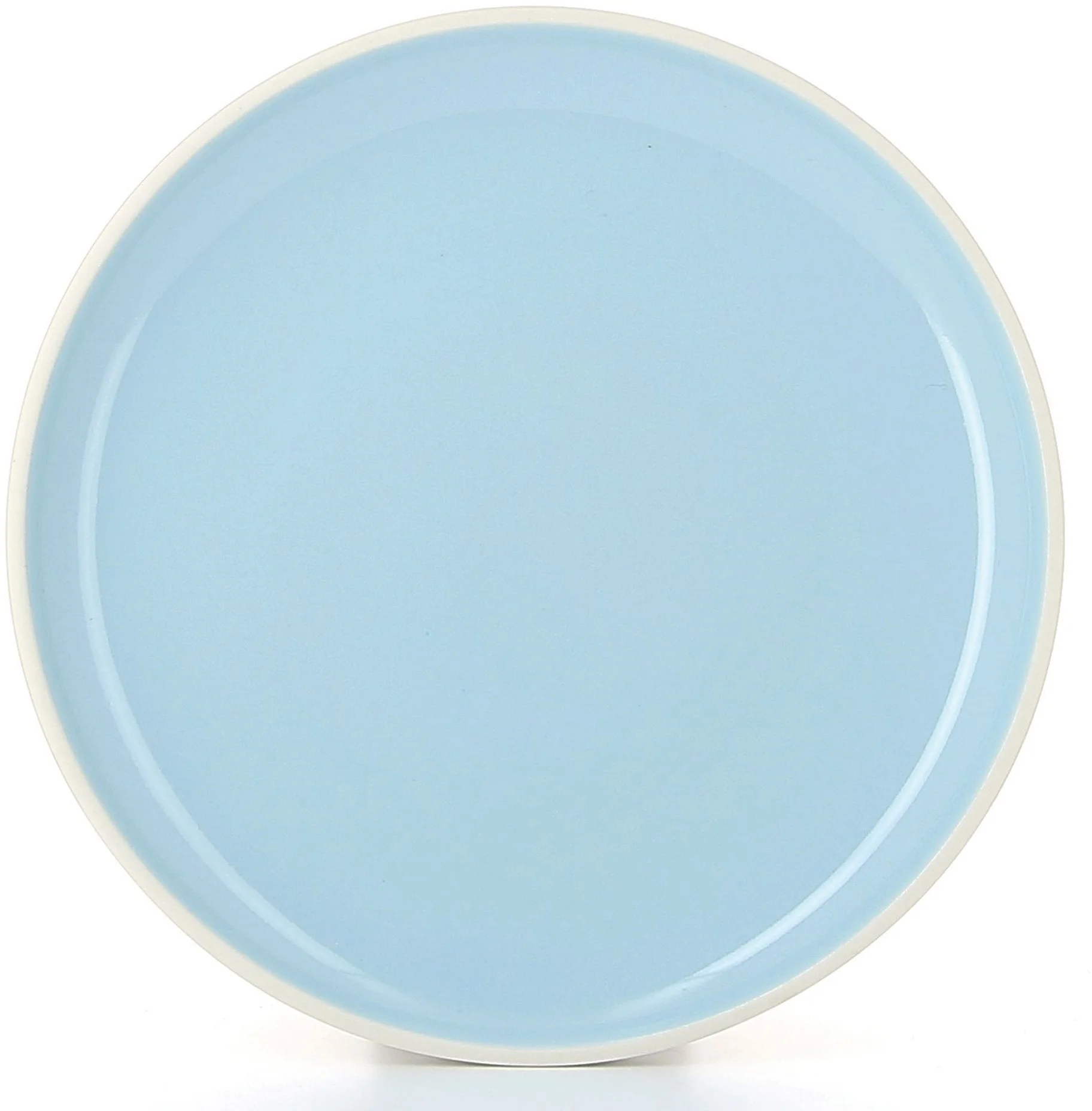 Talerz okrągły płaski 25 cm niebieski COLOR LAB - REVOL