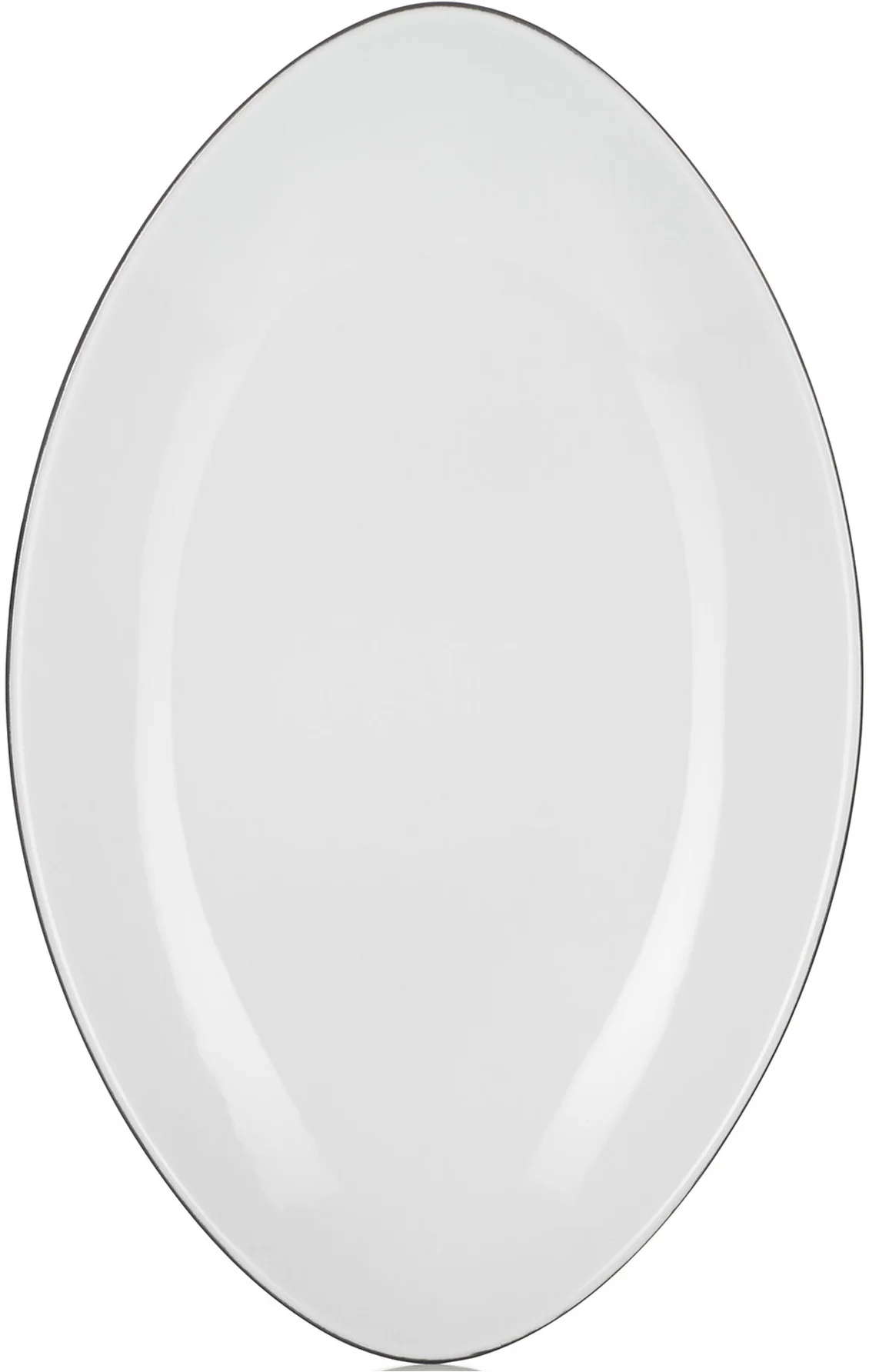 Talerz owalny biały 35x22 cm EQUINOXE – REVOL