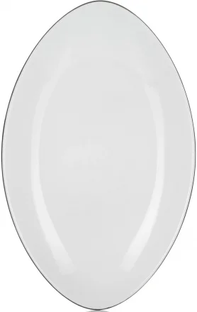 Talerz owalny biały 35x22 cm EQUINOXE – REVOL