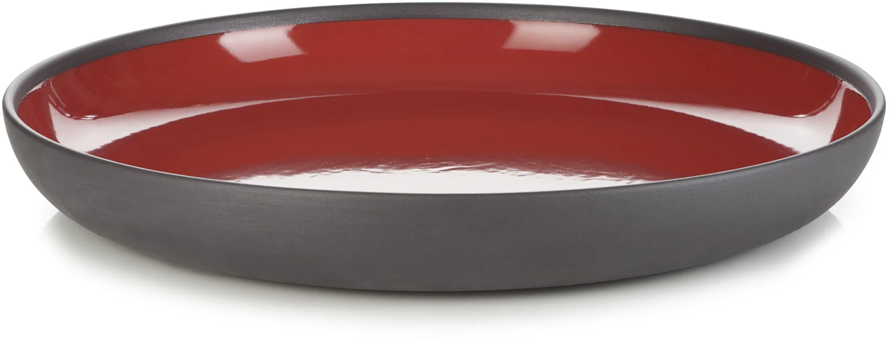 Talerz głęboki czerwony 27 cm SOLID – REVOL