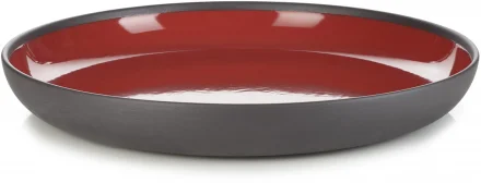 Talerz głęboki czerwony 27 cm SOLID – REVOL