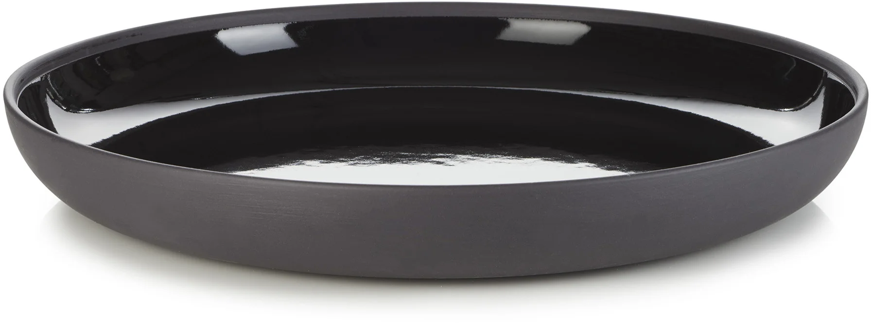 Talerz głęboki czarny 27 cm SOLID – REVOL
