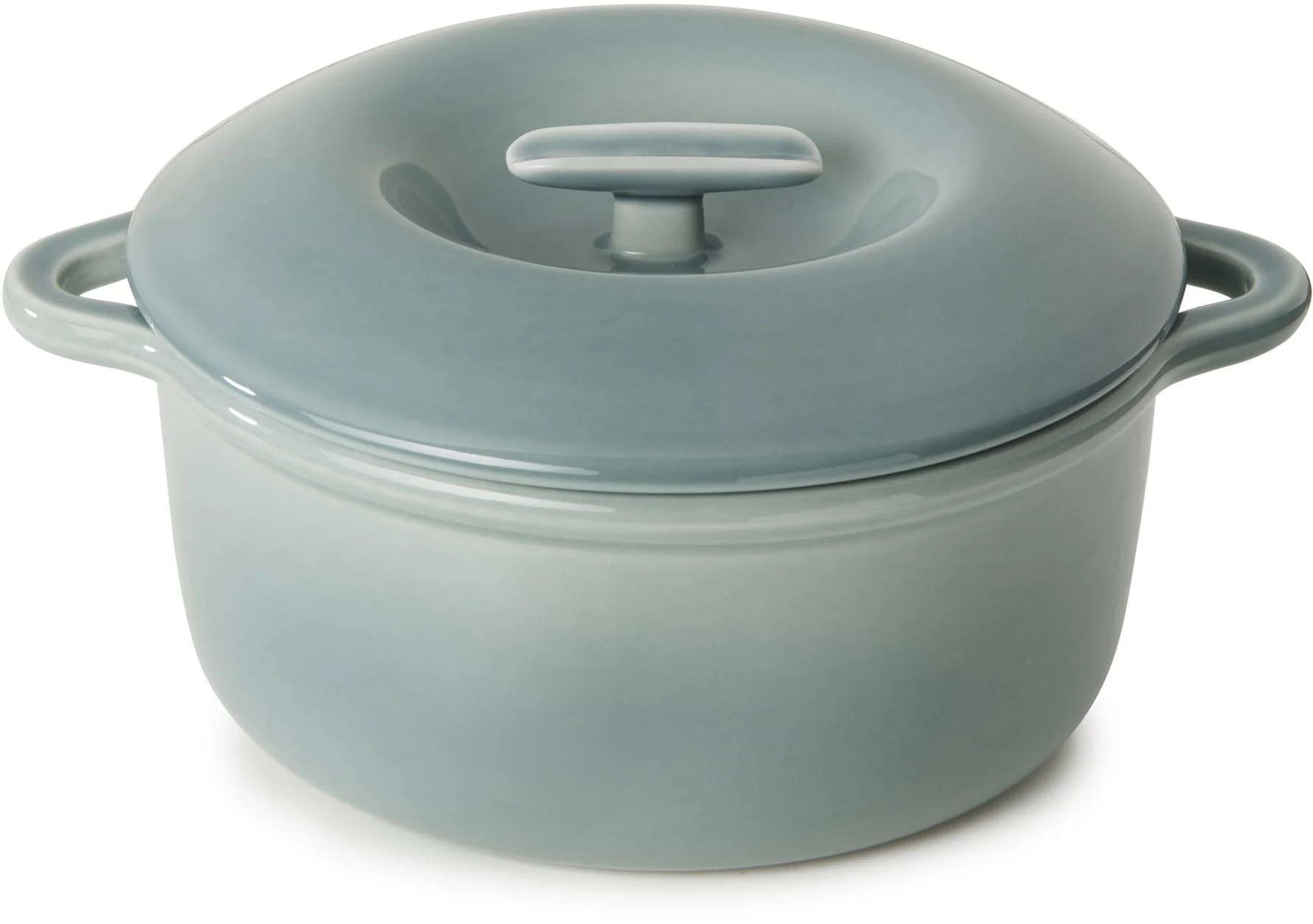 Podgrzewacz porcelanowy z pokrywką szary,  2,5 l BOMBANCE - REVOL