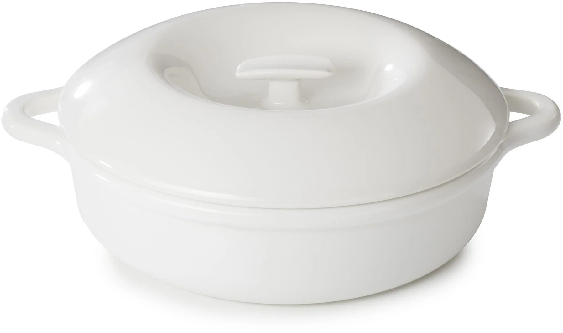 Podgrzewacz porcelanowy z pokrywką biały,  3,5 l BOMBANCE - REVOL