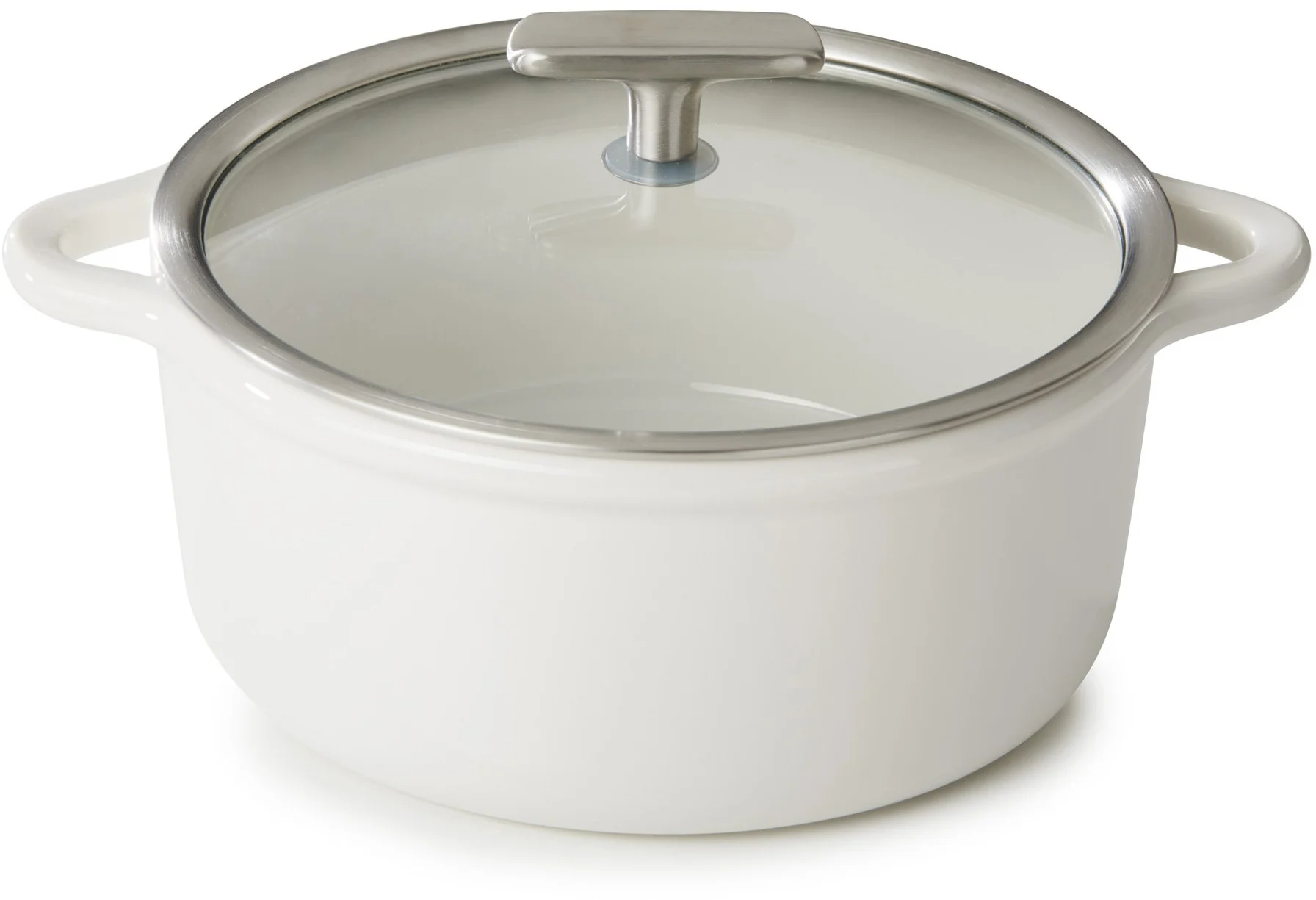 Podgrzewacz porcelanowy ze szklaną pokrywą biały,  2,5 l BOMBANCE - REVOL
