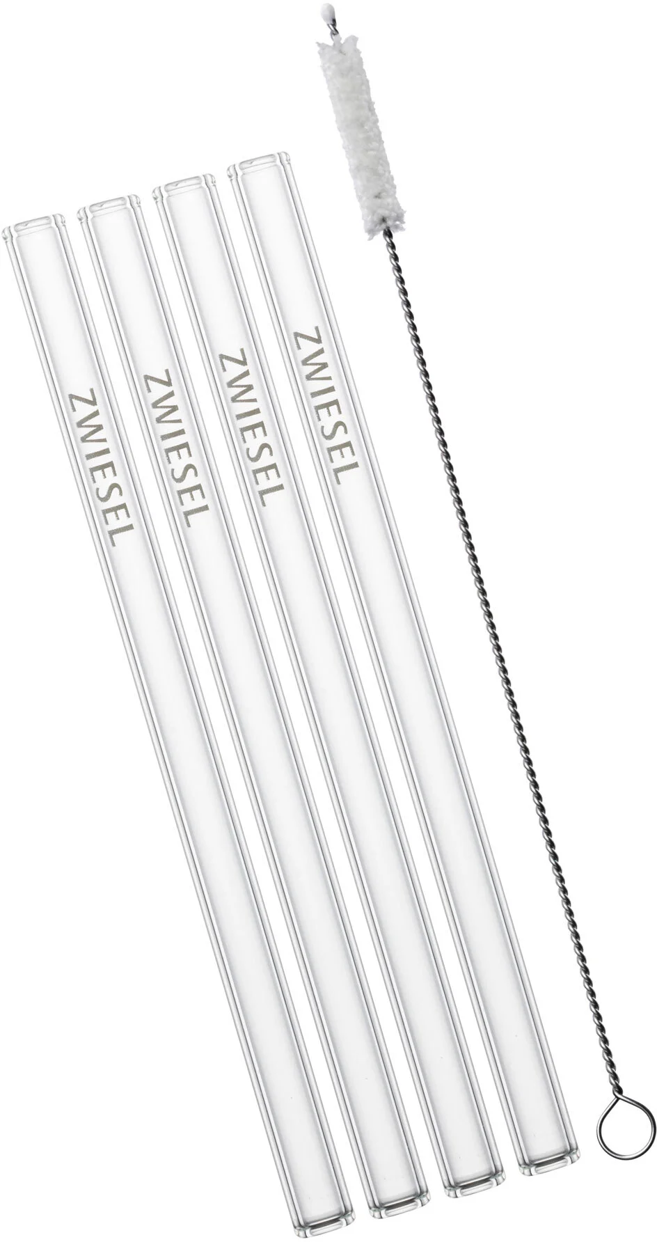 Rurki szklane 4 szt. dł. 15 cm ze szczoteczką - SCHOTT ZWIESEL