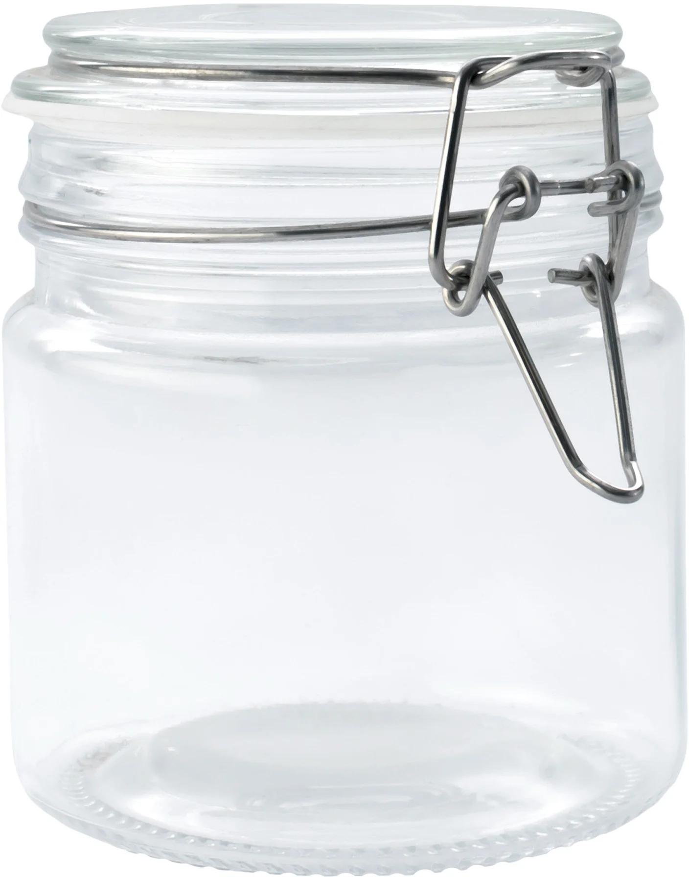 Słoik z klamrą, cylinder, 500 ml (kpl. 4 szt)