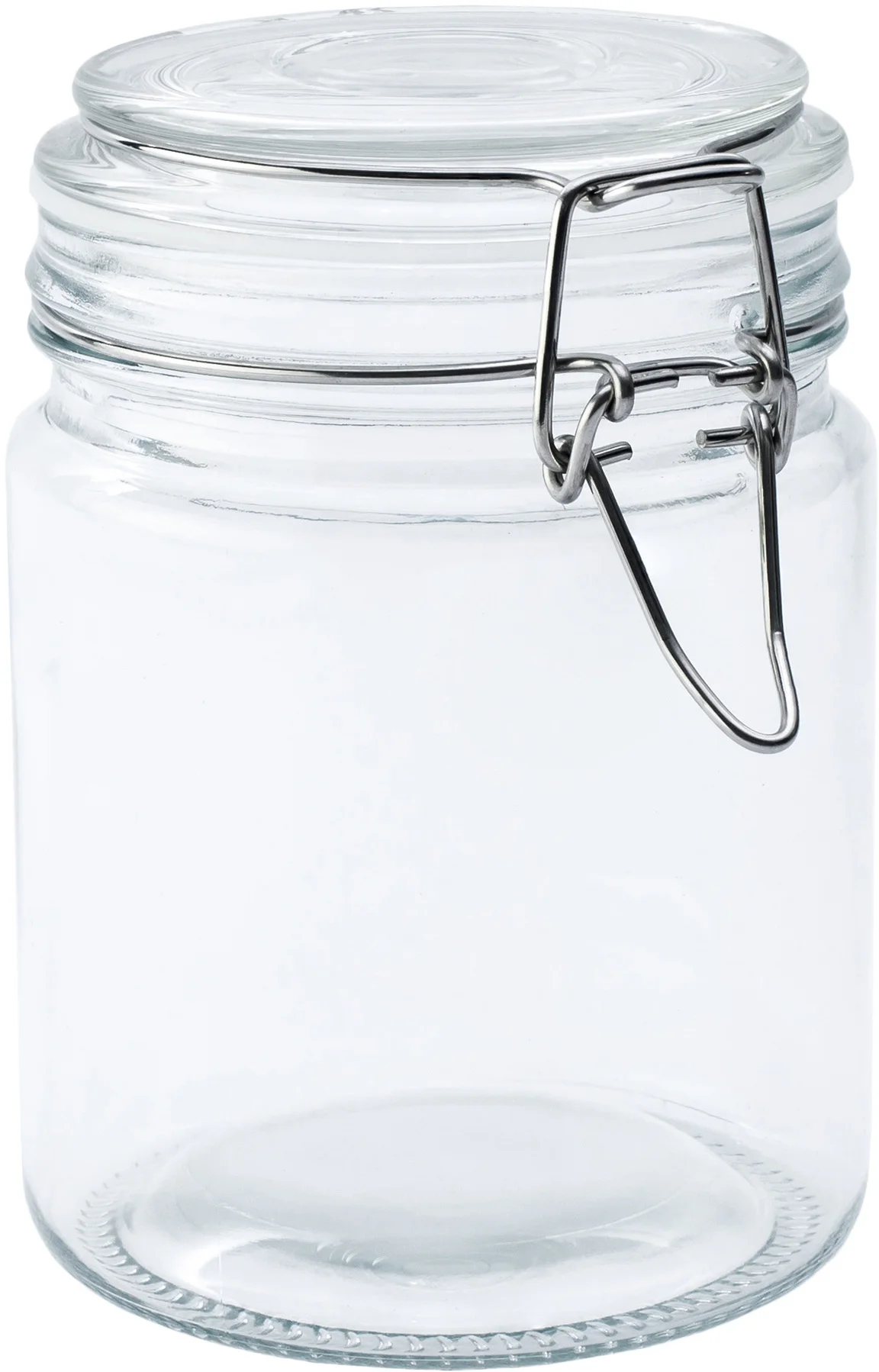 Słoik z klamrą, cylinder, 700 ml (kpl. 4 szt)
