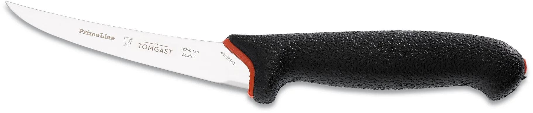 Nóż do trybowania 13 cm, czarny PRIMELINE - TOMGAST