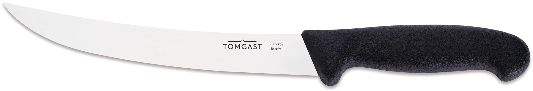 Nóż masarski 20 cm, czarny - TOMGAST