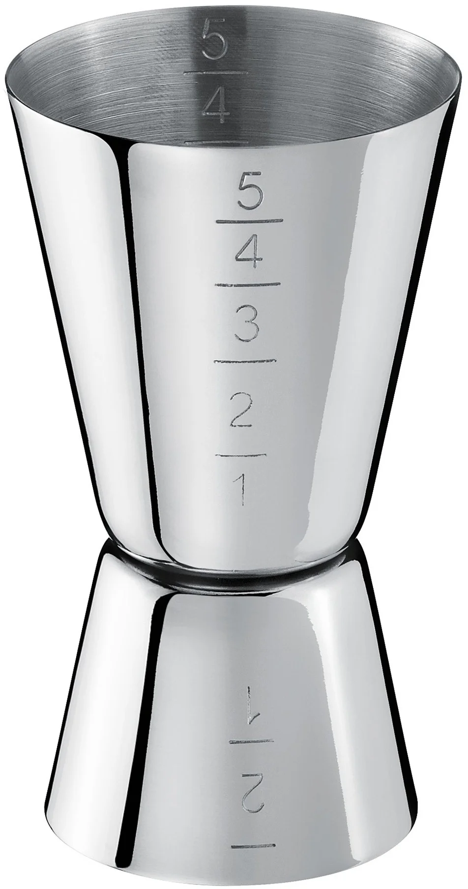 Miarka do alkoholu 20 - 40 ml stalowa - BAREQ