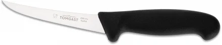 Nóż do trybowania 13cm, czarny - TOMGAST