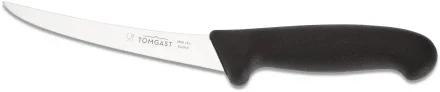 Nóż do trybowania 15cm, czarny - TOMGAST