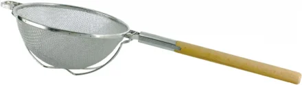 Sito z siatką i uchwytem drewnianym śr. 35 cm