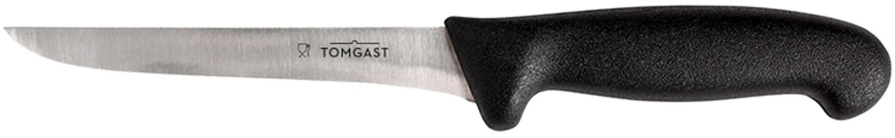 Nóż do filetowania - giętki dł. 15 cm czarny - TOMGAST